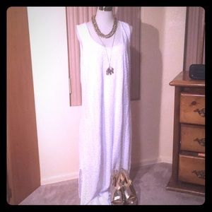 White Side Split Summer Dream Sundress.